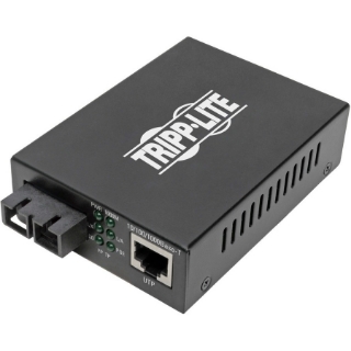 Picture of Tripp Lite SC Multimode Fiber to Gbe Media Converter POE+ 10/100/1000 2KM