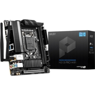 Picture of MSI H510I PRO WIFI Desktop Motherboard - Intel H510 Chipset - Socket LGA-1200 - Mini ITX