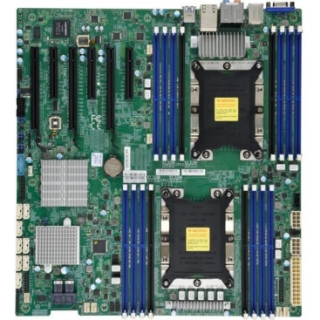 Picture of Supermicro X11DAC Workstation Motherboard - Intel C621 Chipset - Socket P LGA-3647 - Extended ATX