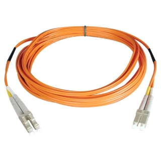 Picture of Tripp Lite 4M Duplex Multimode 50/125 Fiber Optic Patch Cable LC/LC 13' 13ft 4 Meter