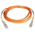 Picture of Tripp Lite 4M Duplex Multimode 50/125 Fiber Optic Patch Cable LC/LC 13' 13ft 4 Meter