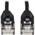 Picture of Tripp Lite Cat6a 10G Snagless Molded Slim UTP Network Patch Cable (M/M), Black, 20 ft.