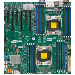 Picture of Supermicro X10DRi-T Server Motherboard - Intel C612 Chipset - Socket LGA 2011-v3 - Extended ATX