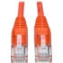 Picture of Tripp Lite 5ft Cat5 Cat5e Snagless Molded Patch Cable UTP Orange RJ45 M/M 5'