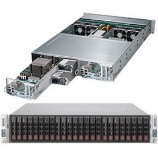 Picture of Supermicro SuperServer 2028TP-DECTR Barebone System - 2U Rack-mountable - Socket LGA 2011-v3 - 2 x Processor Support