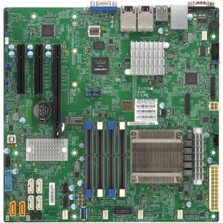 Picture of Supermicro X11SSH-GTF-1585 Server Motherboard - Intel C236 Chipset - Socket BGA-1440 - Micro ATX