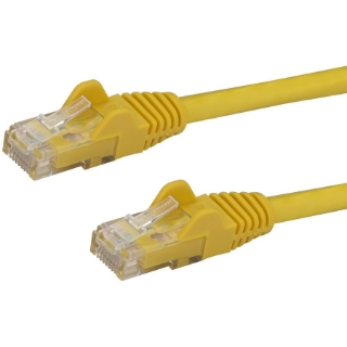 Picture of StarTech.com 3ft CAT6 Ethernet Cable - Yellow Snagless Gigabit - 100W PoE UTP 650MHz Category 6 Patch Cord UL Certified Wiring/TIA