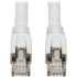 Picture of Tripp Lite Cat8 Patch Cable 25G/40G Certified Snagless M/M PoE White 60ft