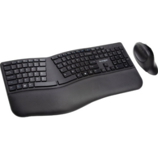 Picture of Kensington Pro Fit Ergo Wireless Keyboard and Mouse-Black