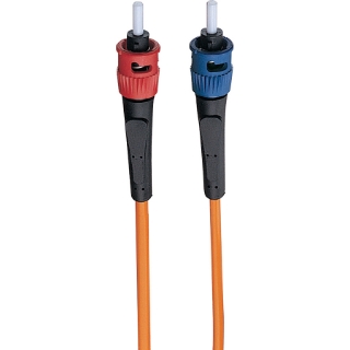 Picture of Tripp Lite 1M Duplex Multimode 62.5/125 Fiber Optic Patch Cable ST/ST 3' 3ft 1 Meter