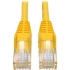 Picture of Tripp Lite 6ft Cat5e / Cat5 Snagless Molded Patch Cable RJ45 M/M Yellow 6'