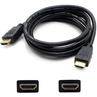 Picture of 1ft HDMI 1.3 Male to HDMI 1.3 Male Black Cable For Resolution Up to 2560x1600 (WQXGA)