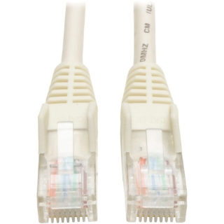 Picture of Tripp Lite 50ft Cat5e / Cat5 Snagless Molded Patch Cable RJ45 M/M White 50'