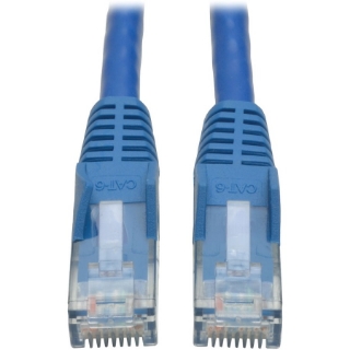 Picture of Tripp Lite 12ft Cat6 Gigabit Snagless Molded Patch Cable RJ45 M/M Blue 12'