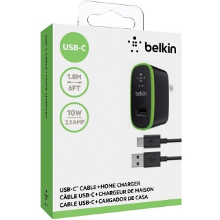 Picture of Belkin USB-C to USB-A Cable with Universal Home Charger