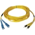 Picture of Tripp Lite 2M Duplex Singlemode 9/125 Fiber Optic Patch Cable SC/ST 6' 6ft 2 Meter