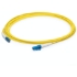 Picture of AddOn 80m LC (Male) to LC (Male) Straight Yellow OS2 Simplex Plenum Fiber Patch Cable