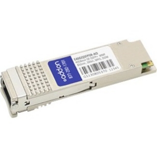 Picture of AddOn Intel E40GQSFPSR Compatible TAA Compliant 40GBase-SR4 QSFP+ Transceiver (MMF, 850nm, 300m, MPO, DOM)