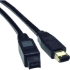 Picture of Tripp Lite 6ft Hi-Speed FireWire IEEE Cable-800Mbps with Gold Plated Connectors 9pin/6pin M/M 6'