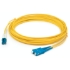 Picture of AddOn 50m LC (Male) to SC (Male) Straight Yellow OS2 Duplex LSZH Fiber Patch Cable