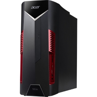 Picture of Acer Nitro N50-600 Gaming Desktop Computer - Intel Core i5 8th Gen i5-8400 Hexa-core (6 Core) 2.80 GHz - 8 GB RAM DDR4 SDRAM - 256 GB SSD