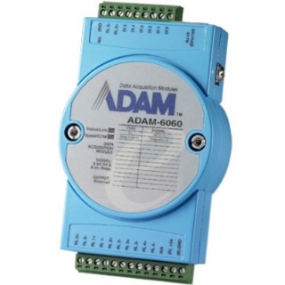 Picture of Advantech 6-ch Digital Input and 6-ch Relay Modbus TCP Module