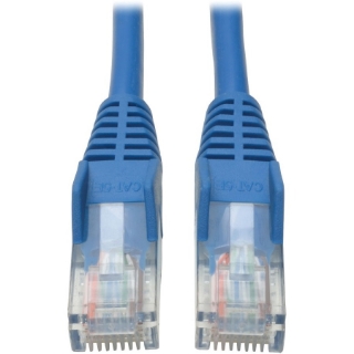 Picture of Tripp Lite 2ft Cat5e / Cat5 Snagless Molded Patch Cable RJ45 M/M Blue 2'