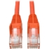 Picture of Tripp Lite 10ft Cat5e Cat5 Snagless Molded Patch Cable RJ45 M/M Orange 10'