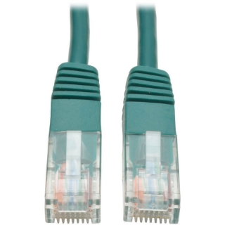 Picture of Tripp Lite 25ft Cat5e / Cat5 350MHz Molded Patch Cable RJ45 M/M Green 25'