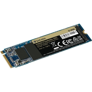 Picture of Verbatim Vi3000 512 GB Solid State Drive - M.2 2280 Internal - PCI Express NVMe (PCI Express NVMe 3.0 x4)