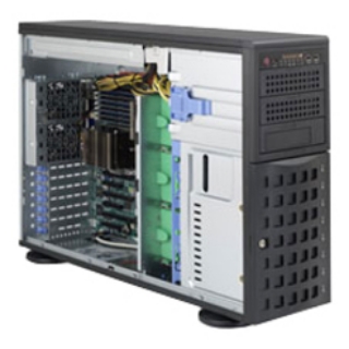 Picture of Supermicro SuperChassis SC745BTQ-R1K28B-SQ System Cabinet