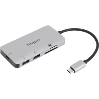Picture of Targus USB-C Multi-Port Hub with Card Reader and 100W PD Pass-Thru