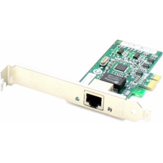 Picture of AddOn 10/100/1000Mbs Single Open RJ-45 Port 100m PCIe x4 Network Interface Card