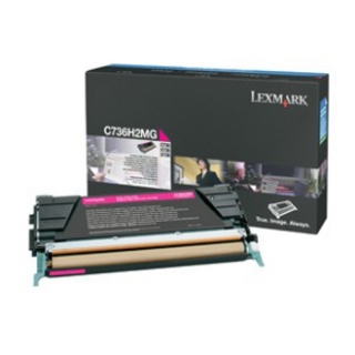 Picture of Lexmark Magenta High Yield Toner Cartridge