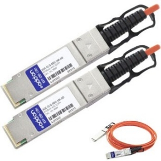 Picture of AddOn Arista Networks AOC-Q-Q-40G-1M Compatible TAA Compliant 40GBase-AOC QSFP+ to QSFP+ Direct Attach Cable (850nm, MMF, 1m)