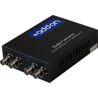 Picture of AddOn 1000Base-SX(ST) to 1000Base-LX(ST) MMF/SMF 850nm/1310nm 550m/20km Media Converter