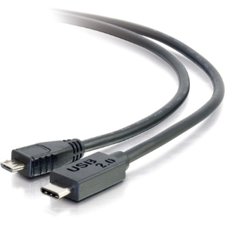 Picture of C2G 6ft USB C to USB Micro B Cable - M/M
