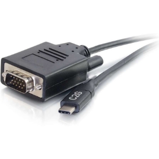 Picture of C2G 6ft USB C to VGA Adapter Cable - Video Adapter