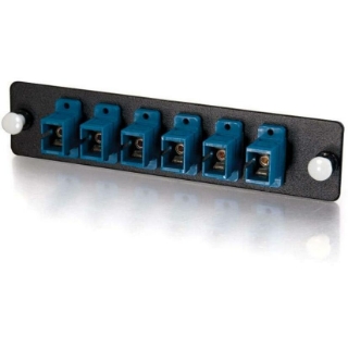 Picture of C2G Q-Series 6-Strand, SC, PB Insert, MM/SM, Blue SC Adapter Panel