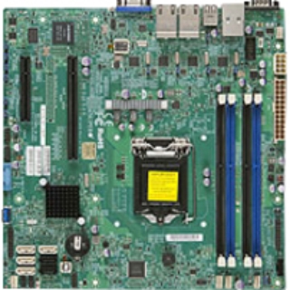 Picture of Supermicro X10SLM+-LN4F Server Motherboard - Intel C224 Chipset - Socket H3 LGA-1150 - Micro ATX