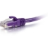 Picture of C2G 15ft Cat6a Snagless Unshielded UTP Network Patch Ethernet Cable-Purple