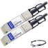 Picture of AddOn Dell 331-5217 Compatible TAA Compliant 40GBase-CU QSFP+ to QSFP+ Direct Attach Cable (Passive Twinax, 1m)