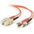 Picture of C2G-30m SC-ST 50/125 OM2 Duplex Multimode PVC Fiber Optic Cable - Orange