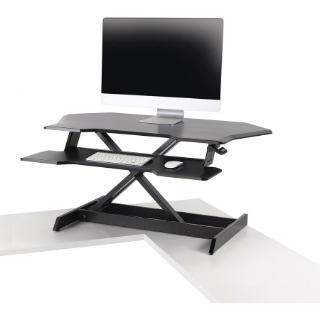 Picture of Ergotron WorkFit Corner Standing Desk Converter