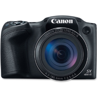 Picture of Canon PowerShot SX420 IS 20 Megapixel Compact Camera - Black