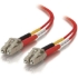 Picture of C2G-5m LC-LC 50/125 OM2 Duplex Multimode PVC Fiber Optic Cable - Red