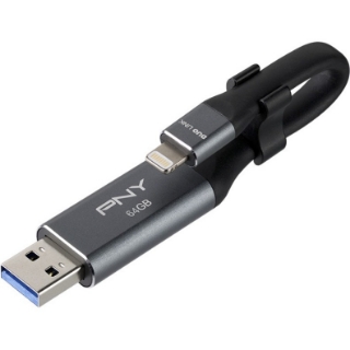Picture of PNY DUO LINK USB 3.0 OTG Flash Drive For iPhone and iPad