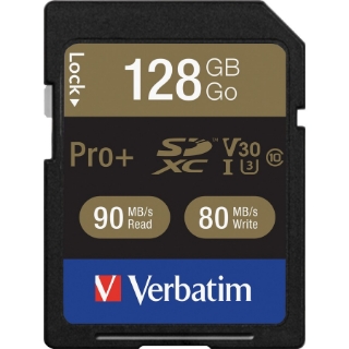 Picture of Verbatim Pro+ 128 GB SDXC