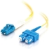 Picture of C2G-6m LC-SC 9/125 OS1 Duplex Singlemode Fiber Optic Cable (TAA Compliant) - Yellow