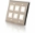 Show details for C2G 6-Port Double Gang Multimedia Keystone Wall Plate - Stainless Steel Picture of C2G 6-Port Double Gang Multimedia Keystone Wall Plate - Stainless Steel